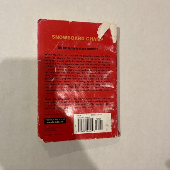 Matt Christopher Books - Picture 2 of 9